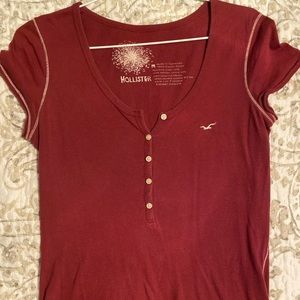 ☀️Hollister top, button down